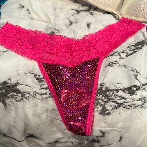 RARE limited edition VICTORIA’S SECRET thing sequined sequin NEW never worn WOW!